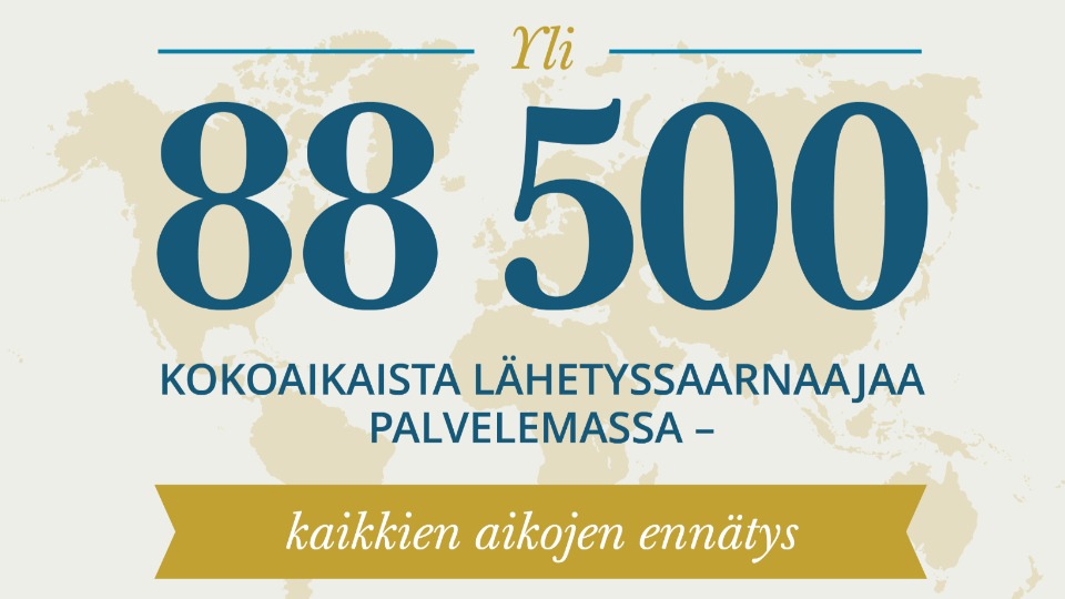Missionary numbers - FI
